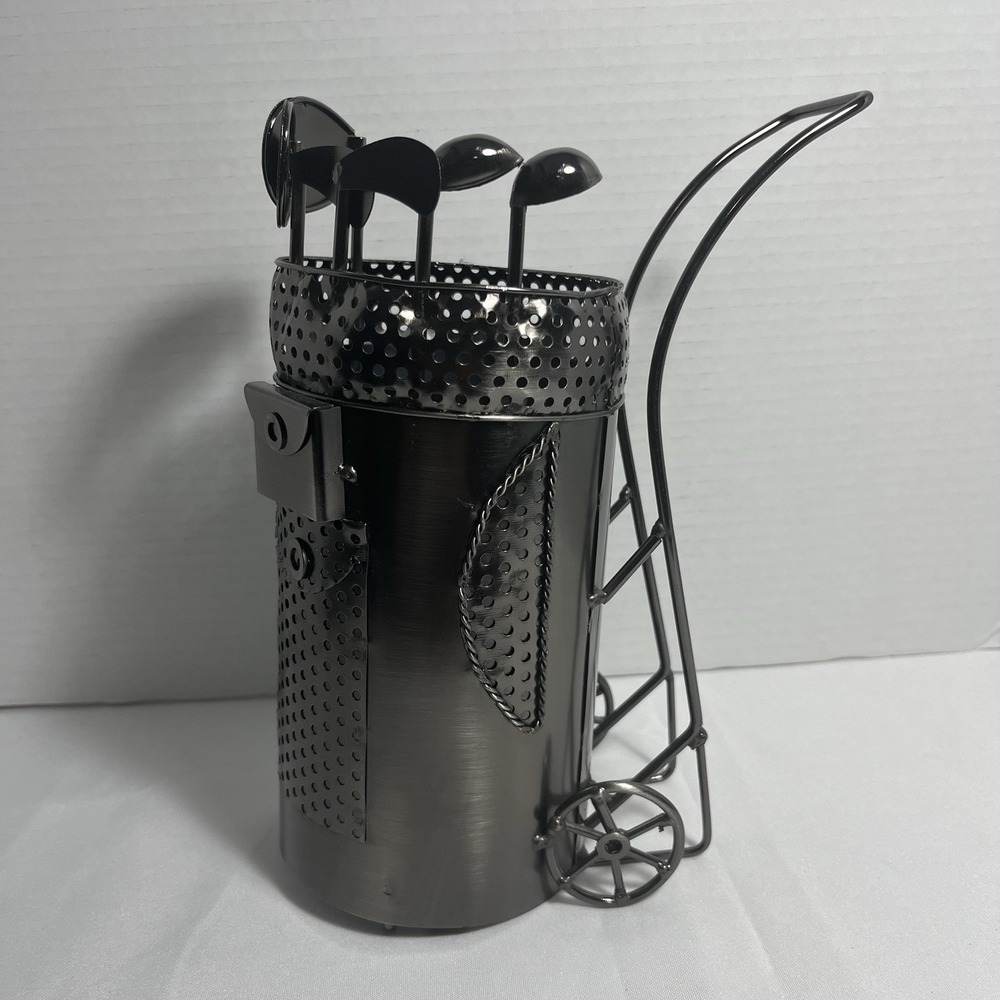 Wine Bodies Golf bag wine‎ bottle Holder Metal Golfing Bag Carrier